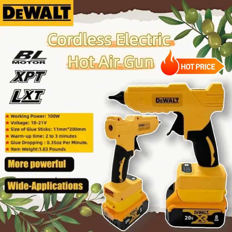 Hot Melt Glue Gun Cordless - Dewalt Kablosuz Elektrikli El Tipi Sıcak