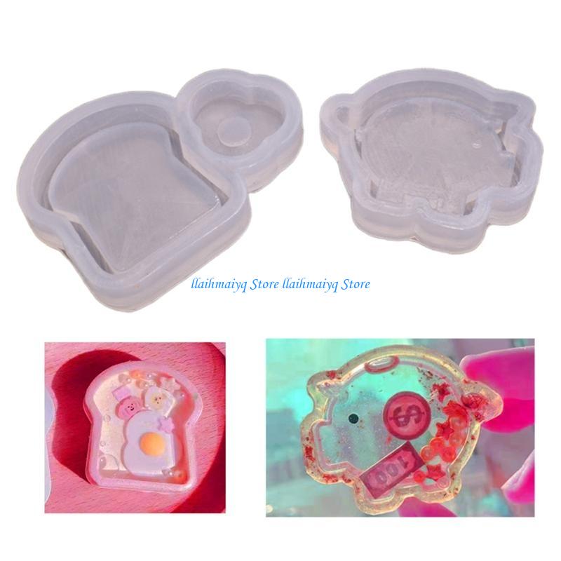 Silicone Epoxy Resin Molds Set - 573B Reçine Kalıpları Yapımı için Sevimli