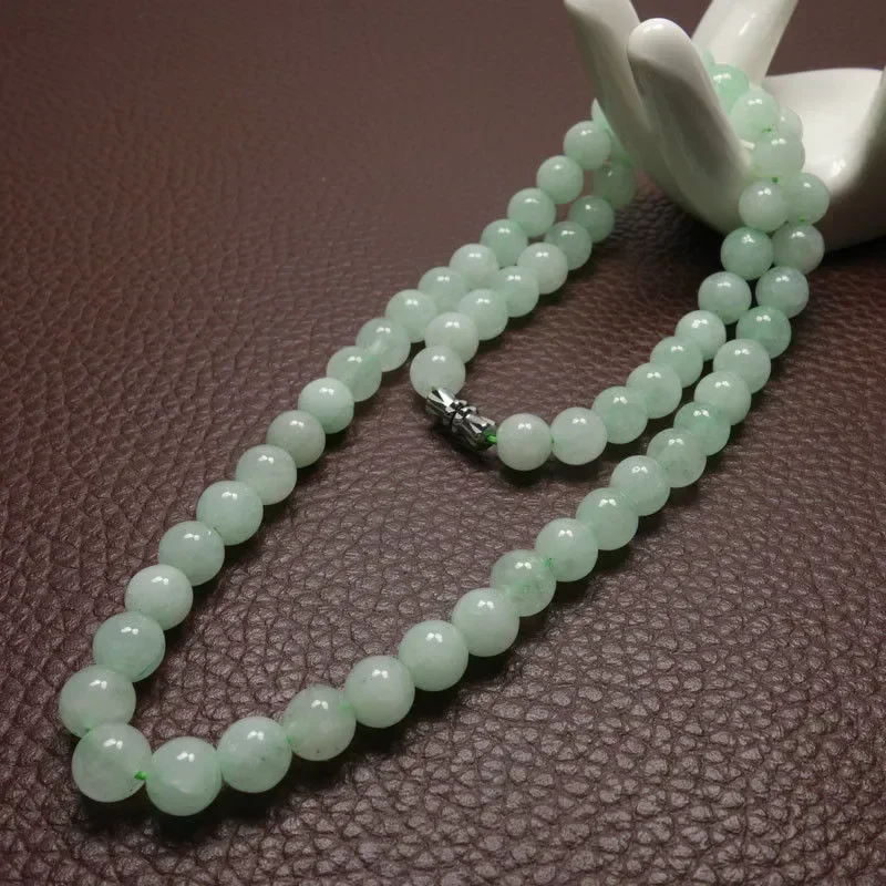 Beading - 8-10 mm Yeşil A Zümrüt Boncuklu