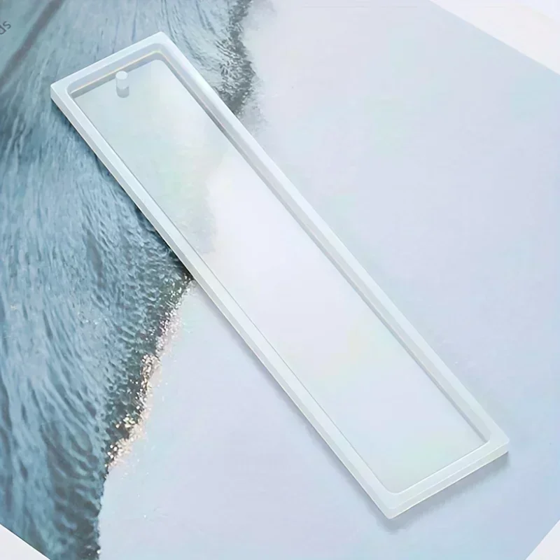 Silicone Epoxy Resin Molds Set - 5 adet/takım DIY Dikdörtgen Kristal Epoksi