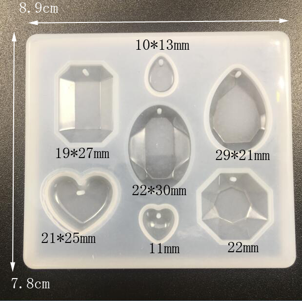 6 Tasarımlı Silikon Reçine Kal - Silicone Epoxy Resin Molds Set incelemesi ve fiyatı
