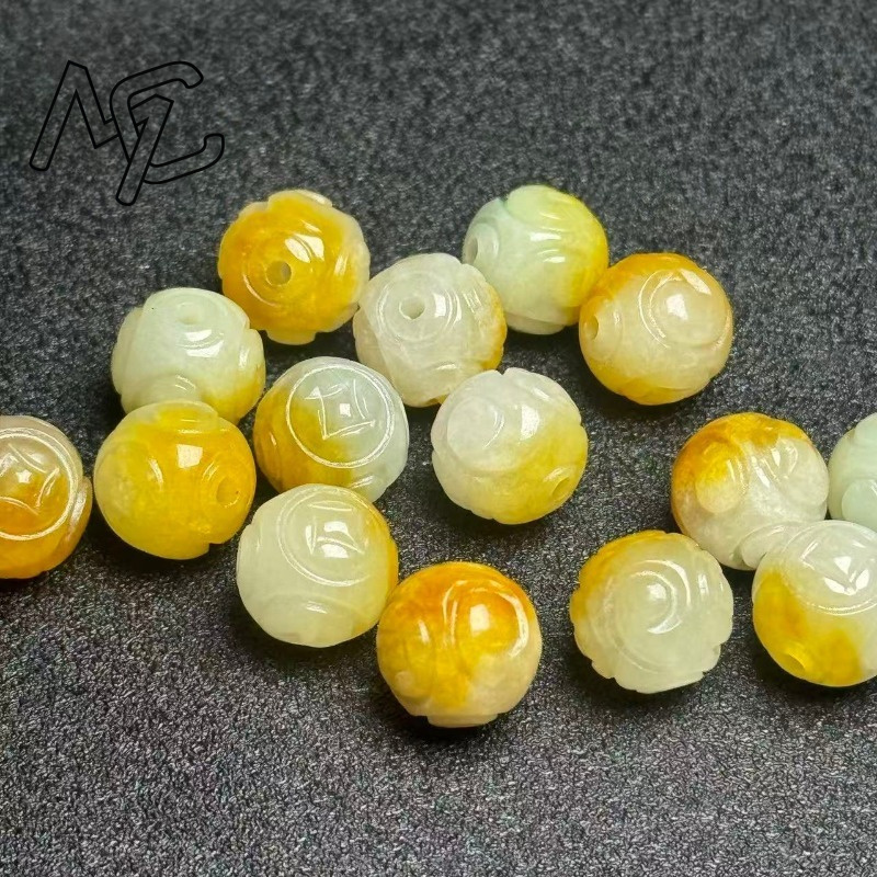 5 adet Doğal Sarı Zümrüt Yeşim - Beading incelemesi ve fiyatı