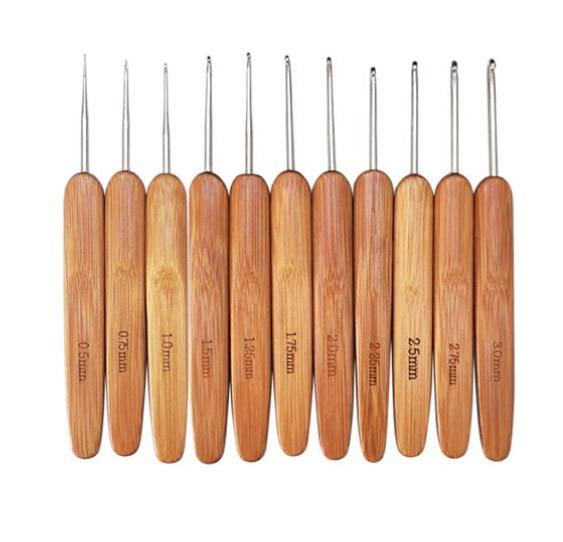 Bambu Ahşap Saplı Tığ Kanca Er - Wooden Crochet Hooks Ergonomic Handle incelemesi ve fiyatı