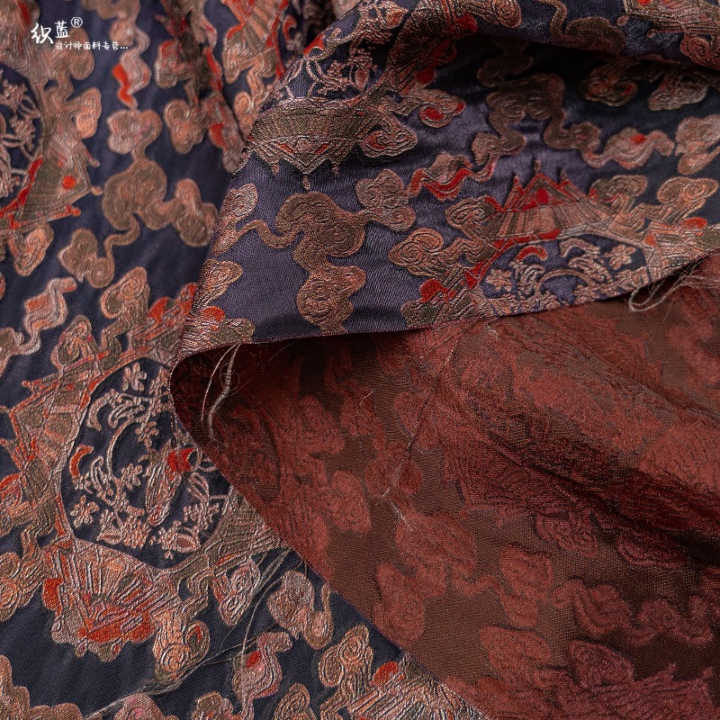 Mor Kırmızı Rayon Çiçek Jakarl - Sewing incelemesi ve fiyatı