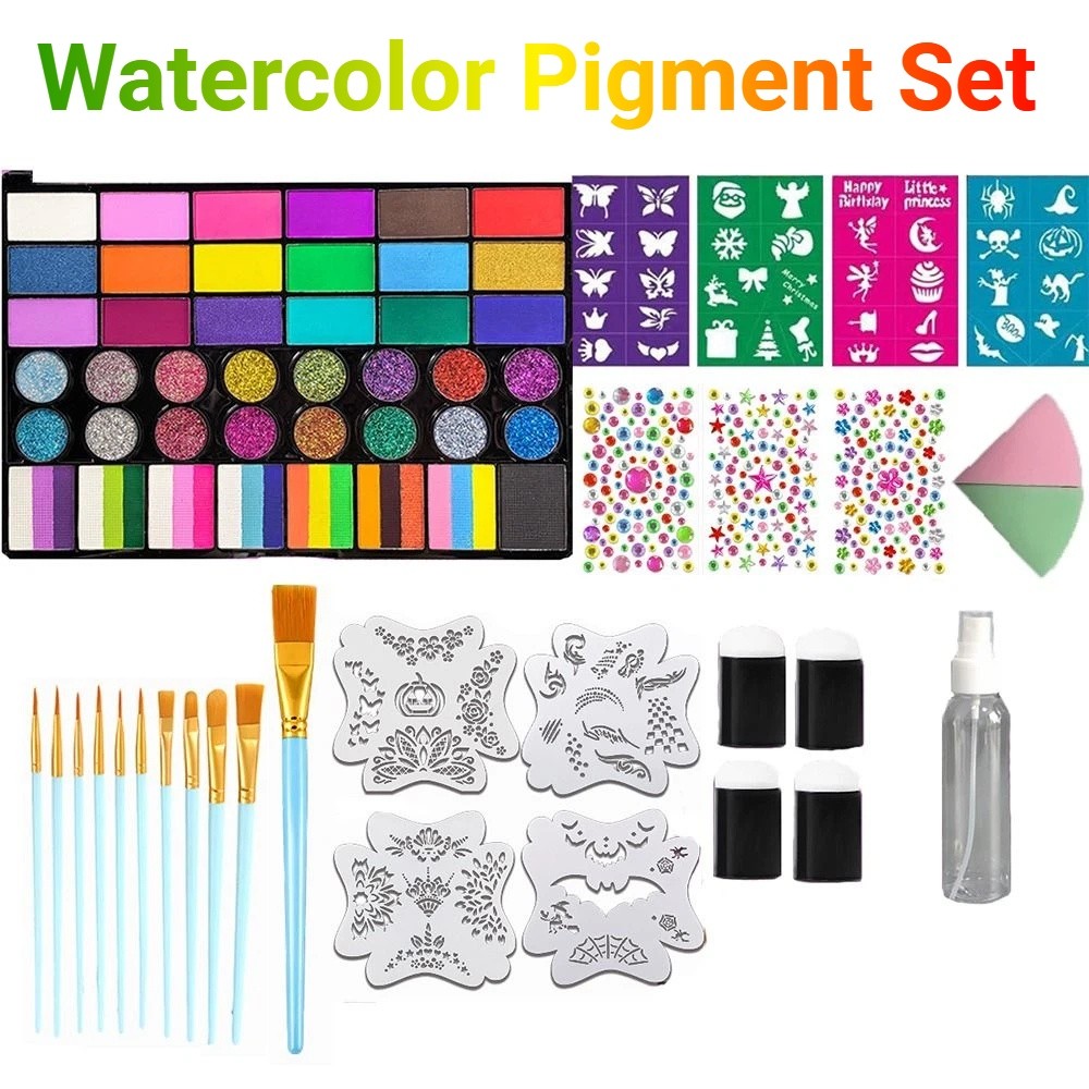 42 Renkli Suluboya Boya Seti C - Watercolor Paint Set Solid Pigment incelemesi ve fiyatı