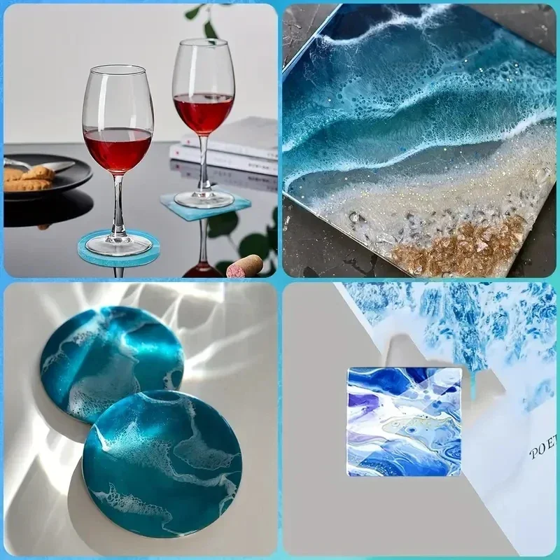 5 Adet/Set DIY Epoksi Reçine B - Silicone Epoxy Resin Molds Set incelemesi ve fiyatı