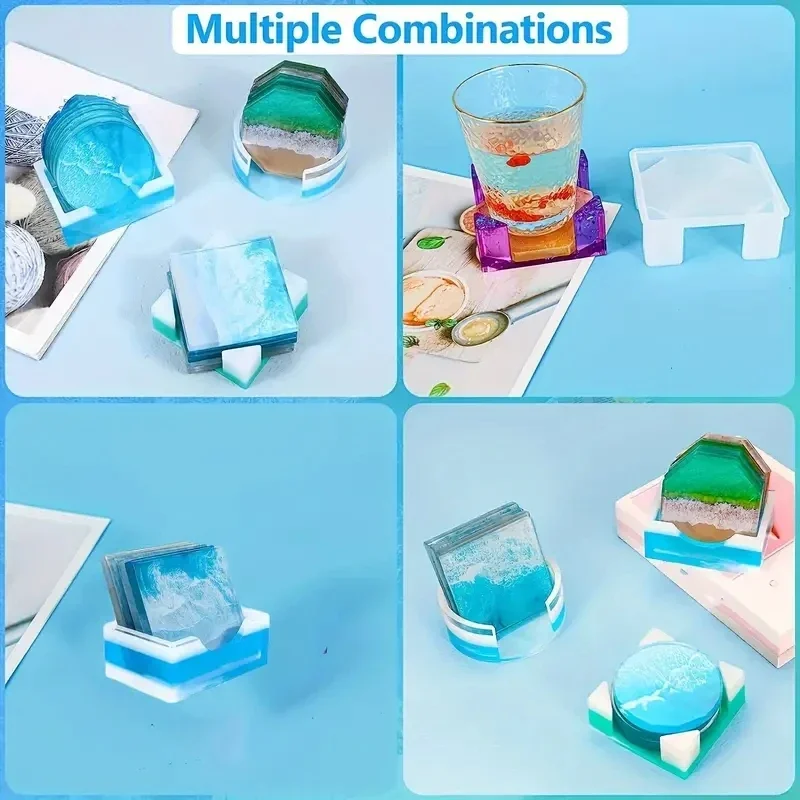 5 Adet/Set DIY Epoksi Reçine B - Silicone Epoxy Resin Molds Set incelemesi ve fiyatı