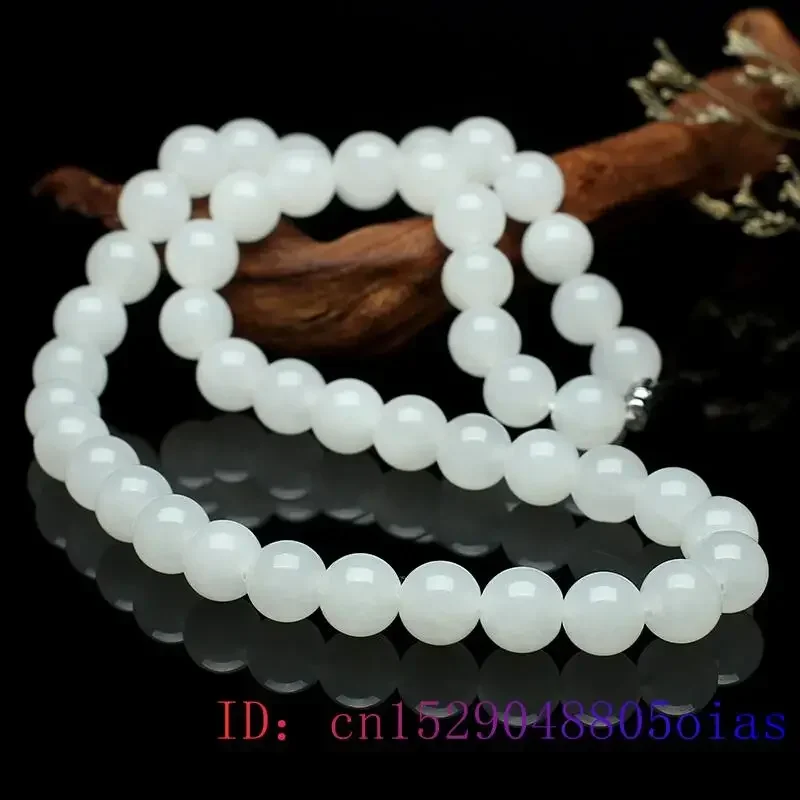 Beyaz yeşim boncuklu kolye bon - Beading incelemesi ve fiyatı
