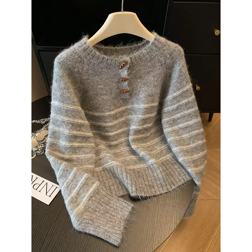Sonbahar Kış Kadın Çizgili Yün - Embroidery incelemesi ve fiyatı