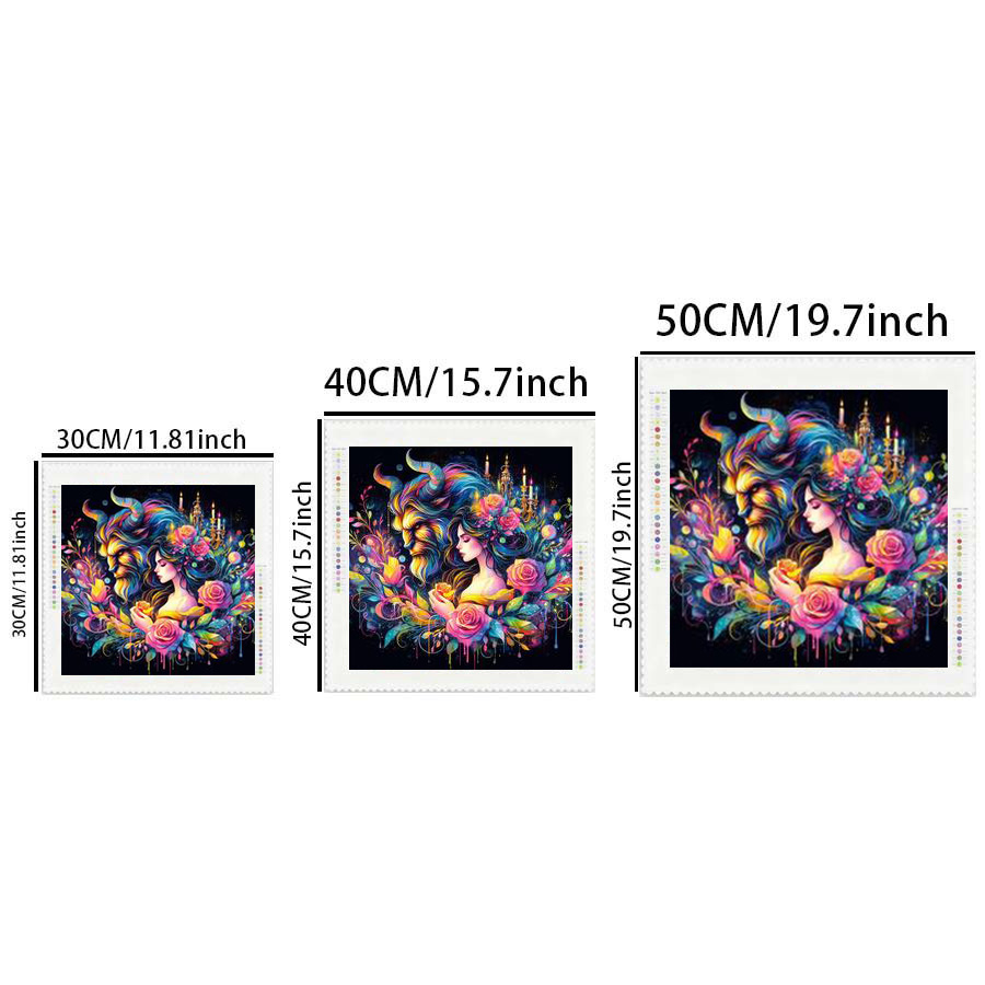 1 parça - Potdemiel-5D-DIY - F - 5D Diamond Painting Kit Full Drill incelemesi ve fiyatı