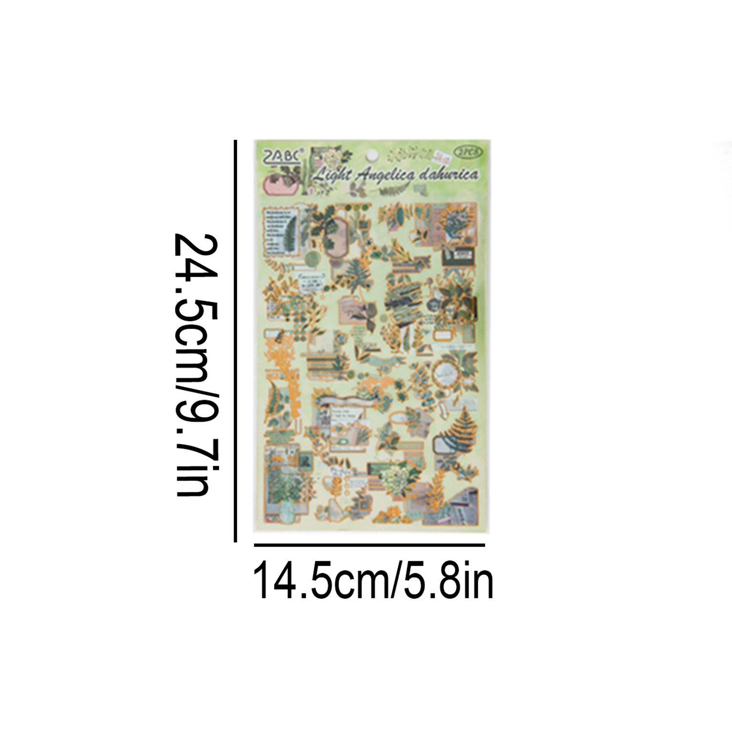 2 adet Şık Bitki ve Çiçek Tema - Scrapbooking incelemesi ve fiyatı