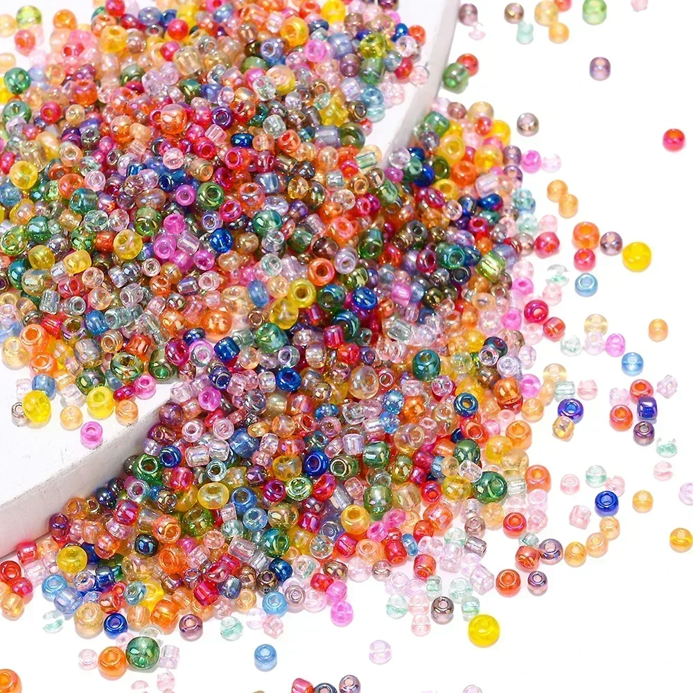 10g 2mm 3mm 4mm AB renk çek ca - Glass Seed Beads 2Mm Jewelry Making incelemesi ve fiyatı