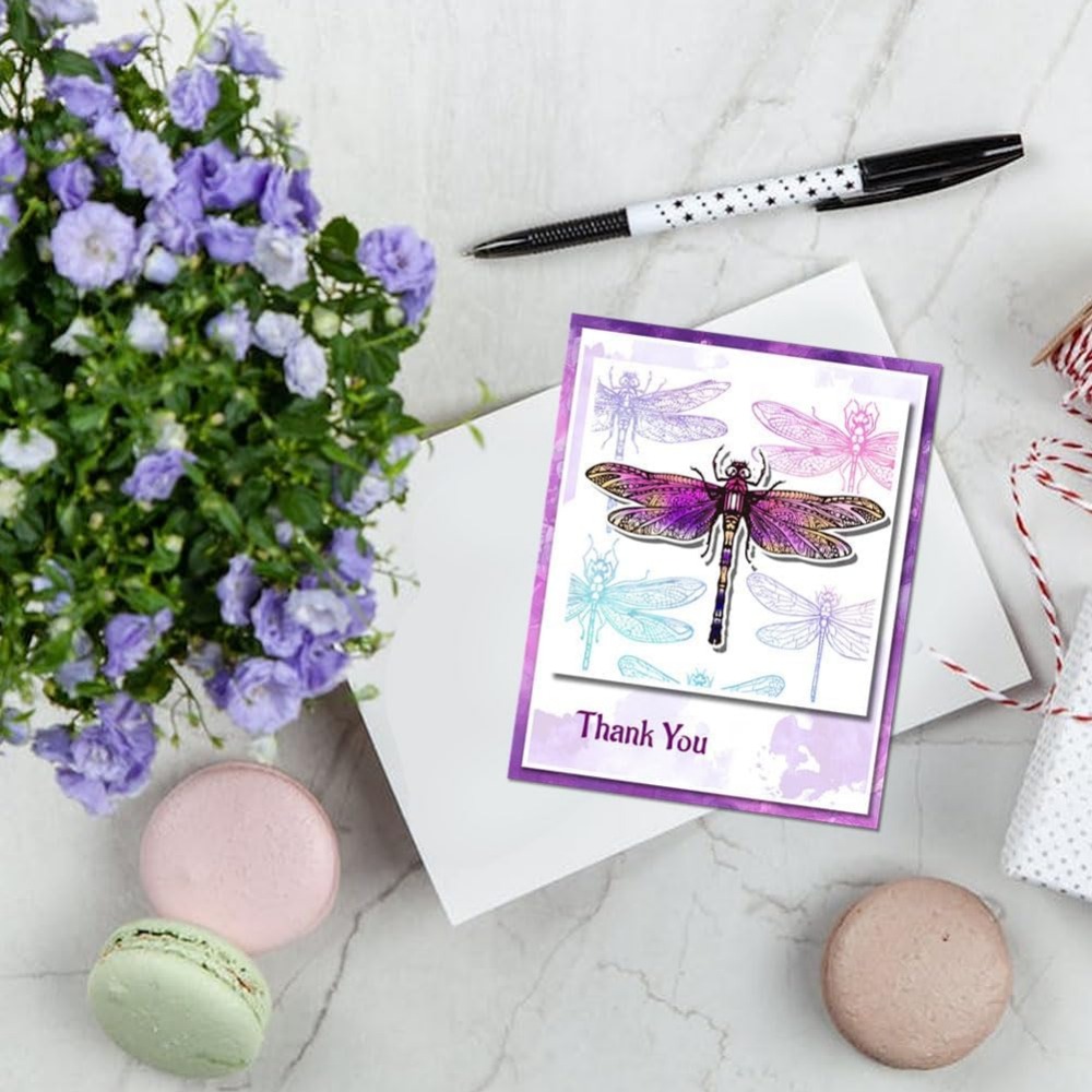DIY Scrapbooking böcek yusufçu - Clear Silicone Stamps For Card Making incelemesi ve fiyatı