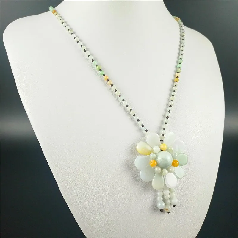 Sertifikalı burma yeşim ayçiçe - Beading incelemesi ve fiyatı