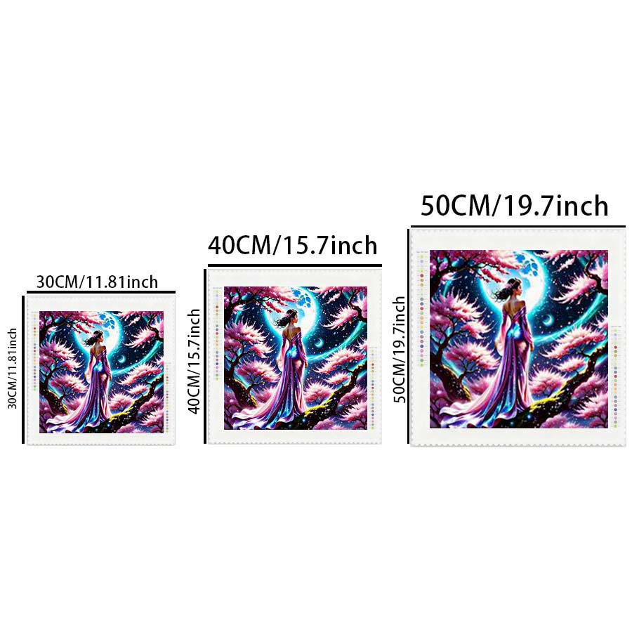 1 adet 5D DIY floklu kumaş, öz - 5D Diamond Painting Kit Full Drill incelemesi ve fiyatı