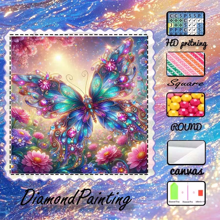 1 adet 5D DIY flok kumaş, özel - 5D Diamond Painting Kit Full Drill incelemesi ve fiyatı