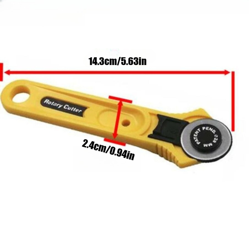 Döner Kesici Seti 1.1 inç/28mm - Rotary Cutter For Fabric 45Mm incelemesi ve fiyatı