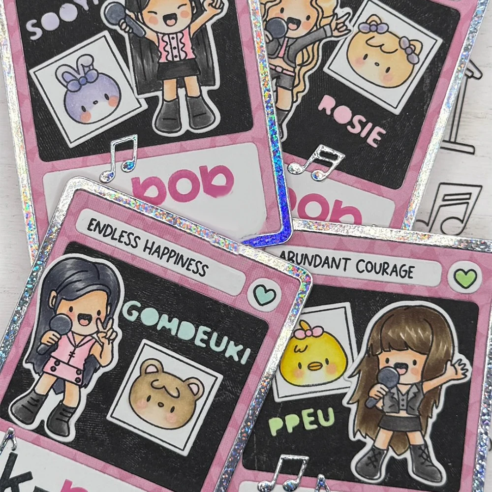 Konser Erkek Kız Grubu Şeffaf  - Clear Silicone Stamps For Card Making incelemesi ve fiyatı