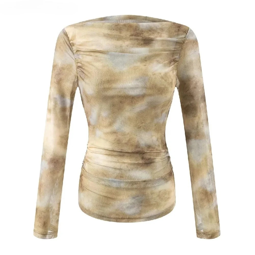 2025 Seksi Tie-Dye Baskılı Büz - Embroidery incelemesi ve fiyatı