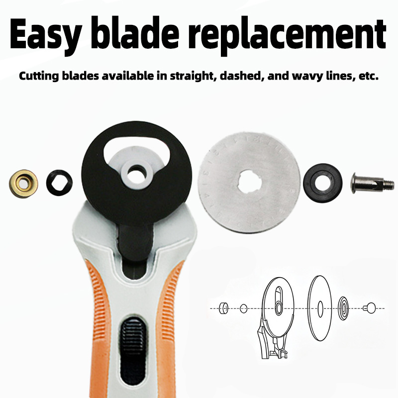 45mm Döner Kesici, Kumaş Kesme - Rotary Cutter For Fabric 45Mm incelemesi ve fiyatı