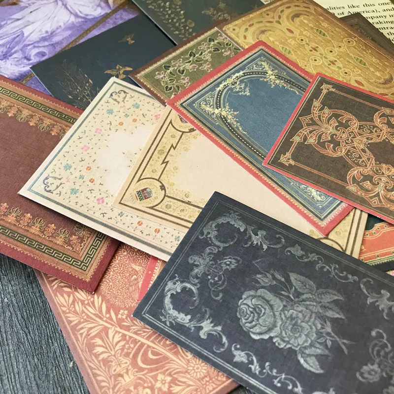 16 adet Vintage Bohemian kart  - Vintage Junk Journal Scrapbooking Paper incelemesi ve fiyatı