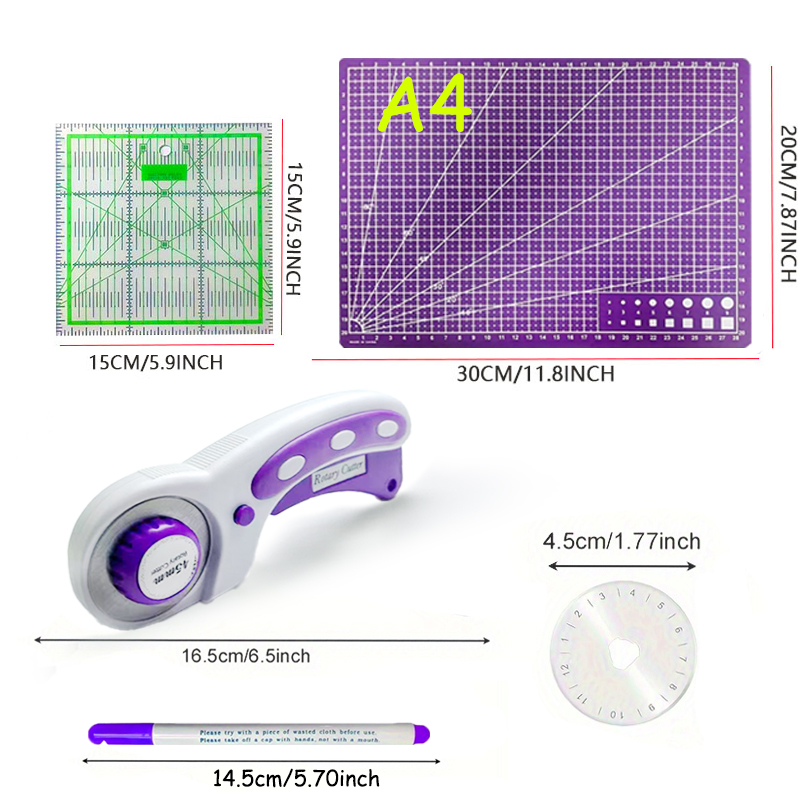 45mm Döner Kesici, Kalınlaştır - Rotary Cutter For Fabric 45Mm incelemesi ve fiyatı