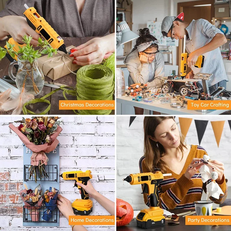Akülü Elektrikli El Sıcak Tutk - Hot Melt Glue Gun Cordless incelemesi ve fiyatı