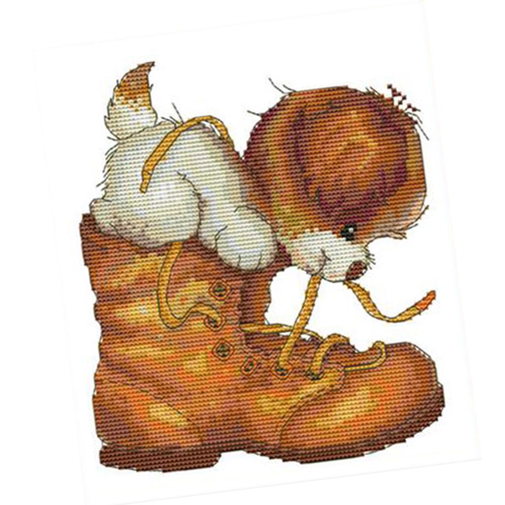 Damgalı Çapraz Dikiş Kitleri Ö - Cross Stitch Stamped Kits Beginners incelemesi ve fiyatı