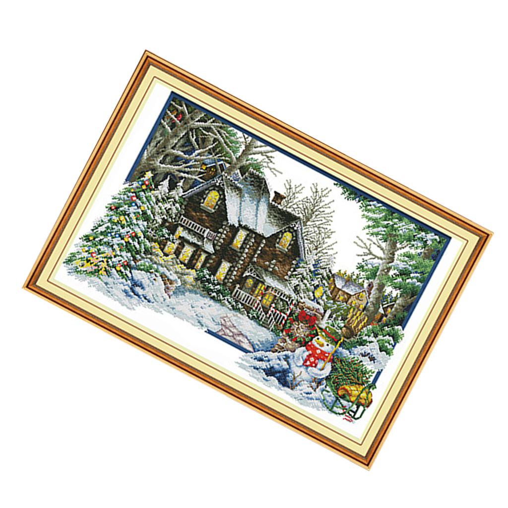 Önceden Baskılı Kış Desenli Na - Cross Stitch Stamped Kits Beginners incelemesi ve fiyatı
